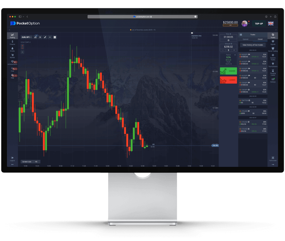 Покет Опшн: Платформа для Трейдинга и Инвестиционных Возможностей